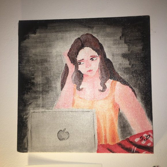 1 painting, 1 print - Picture 1 of 3